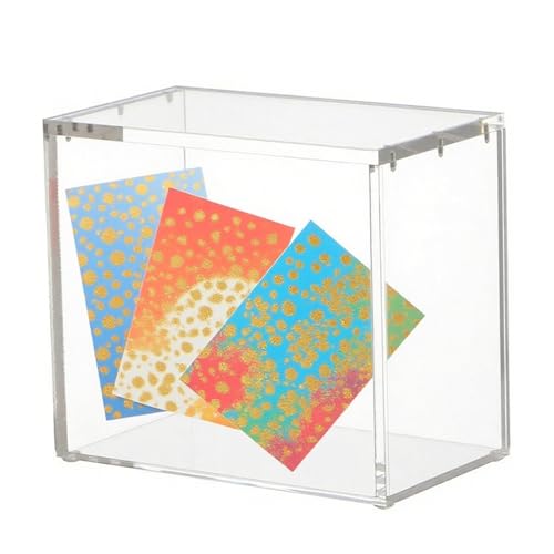 Präsentationsbox aus Acryl | Vitrine aus Acryl gegen Staub für Action-Figuren | Aufbewahrungs-Organizer mit Staubschutz für Schmuck, Karten und Präsentationsbox aus Acryl | Vitrine aus Acryl gegen Staub für Action-Figuren | Aufbewahrungs-Organizer mit Staubschutz für Schmuck, Karten und von Duroecsain