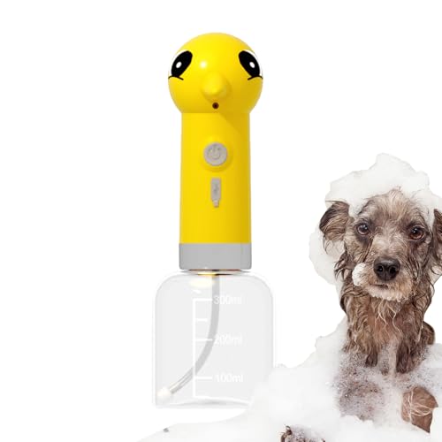 Seifenspender für Hunde | Shampoo-Aufschäumer für das Baden von Tieren | Seifenspender für Haustiere gegen Verstopfung für Bad und Garten von Duroecsain