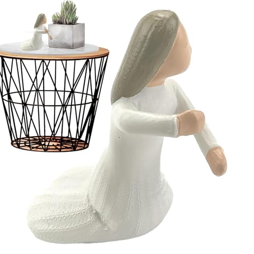 Tänzerin Skulptur, abstrakte Tänzerstatue – Ästhetisches , Dancing Girl | Elegante Tänzerin Statue aus Harz, Handwerk für Regale, Bücherregal, Couchtisch Tänzerin Skulptur, abstrakte Tänzerstatue – Ästhetisches , Dancing Girl | Elegante Tänzerin Statue aus Harz, Handwerk für Regale, Bücherregal, Couchtisch von Duroecsain