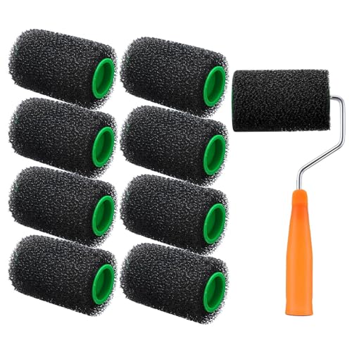 Texturwalze, Pinsel mit Rolle für Wände, vielseitiges Texturwerkzeug für Garage, Küche, Veranda, Möbel und Außenflächen Texturwalze, Pinsel mit Rolle für Wände, vielseitiges Texturwerkzeug für Garage, Küche, Veranda, Möbel und Außenflächen von Duroecsain