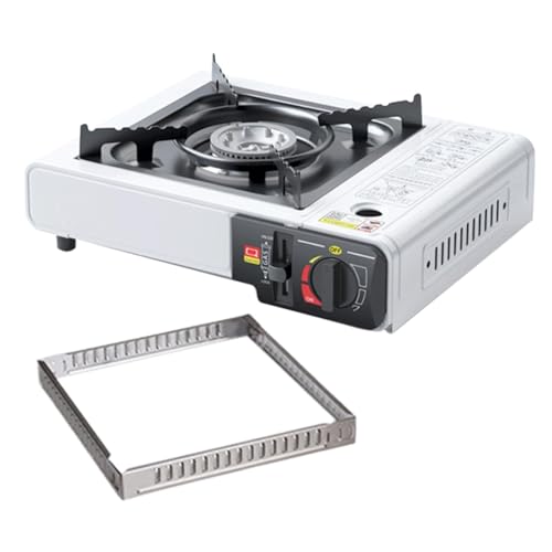 Tragbarer Gaskocher für Camping, Festivals, Angelausflüge, Picknick, Gasherd für den Außenbereich, ultradünn, 3500 W Tragbarer Gaskocher für Camping, Festivals, Angelausflüge, Picknick, Gasherd für den Außenbereich, ultradünn, 3500 W von Duroecsain