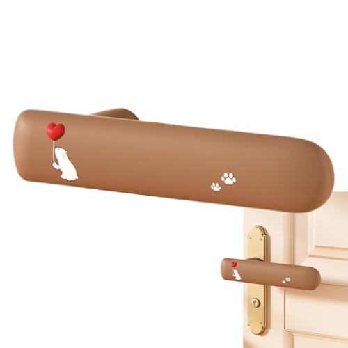 Türgriffabdeckung für Zuhause, Türgriffabdeckung – niedliche Silikon-Türgriff-Abdeckung für Türknauf, für Kinderzimmer, Schlafzimmer Türgriffabdeckung für Zuhause, Türgriffabdeckung – niedliche Silikon-Türgriff-Abdeckung für Türknauf, für Kinderzimmer, Schlafzimmer von Duroecsain