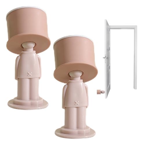 Türstopper, selbstklebend, weicher Türstopper, magische Form, Türstopper, kreativer Mehrzweck-Türstopper, 2 Stück, Türstopper ohne Bohren für Zuhause, Zuhause Türstopper, selbstklebend, weicher Türstopper, magische Form, Türstopper, kreativer Mehrzweck-Türstopper, 2 Stück, Türstopper ohne Bohren für Zuhause, Zuhause von Duroecsain