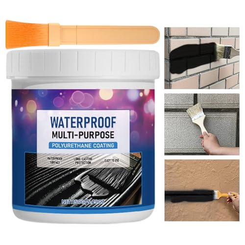 Wasserdichtes Dichtungsmittel | Schnelltrocknender Rissfüller - Vielseitiger Kleber Undichter Stellen Für Holz Fliesen Dach Innen Außen Beton Keller von Duroecsain