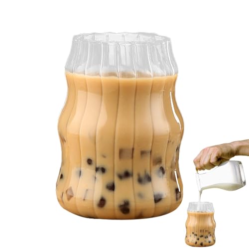 Weinglas ohne , Biergläser, Trinkgläser aus Kaffeetassen, Espressotassen ohne , wiederverwendbare Glasgetränkebecher, Cocktailgläser für Bourbon, Likör von Duroecsain