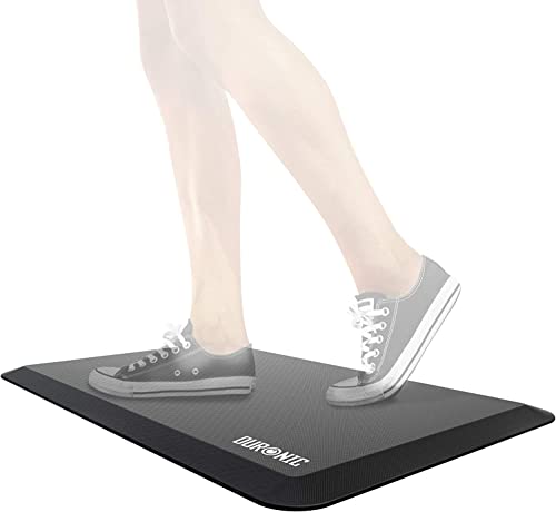Duronic DM-MAT2 Anti-Ermüdungsmatte, 71 x 43 cm Anti Fatigue Fußmatte, Komfortmatte, Antimüdigkeitsmatte, Arbeitsplatzmatte für Sitz- Steh Schreibtisch, Hausarbeiten, Werkstatt und Büro von Duronic