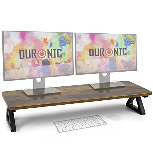 Duronic DM06-2 AW Monitorständer, 82 x 30 cm, Schreibtischaufsatz Erhöhung Bildschirmständer, Dual Monitor Riser Bildschirmerhöhung, 10 kg belastbar Duronic DM06-2 AW Monitorständer, 82 x 30 cm, Schreibtischaufsatz Erhöhung Bildschirmständer, Dual Monitor Riser Bildschirmerhöhung, 10 kg belastbar von Duronic