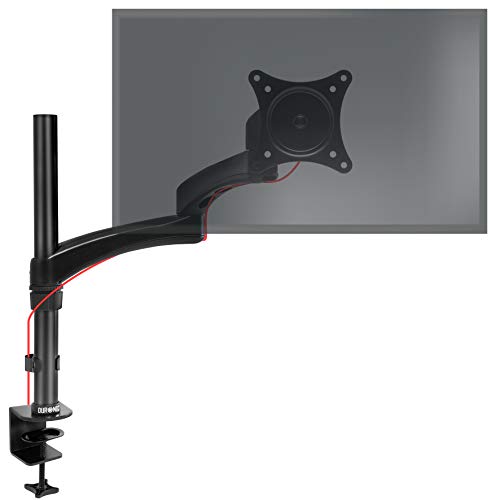 Duronic DM451X3 Monitorarm | Monitor Halterung Bildschirme bis 27" Zoll | LCD LED Display Ständer bis 13 kg | Höhenverstellbar | Neigbar -90° bis +45° | Drehbar 360° | Monitorhalterung 2fach VESA Arm Duronic DM451X3 Monitorarm | Monitor Halterung Bildschirme bis 27" Zoll | LCD LED Display Ständer bis 13 kg | Höhenverstellbar | Neigbar -90° bis +45° | Drehbar 360° | Monitorhalterung 2fach VESA Arm von Duronic