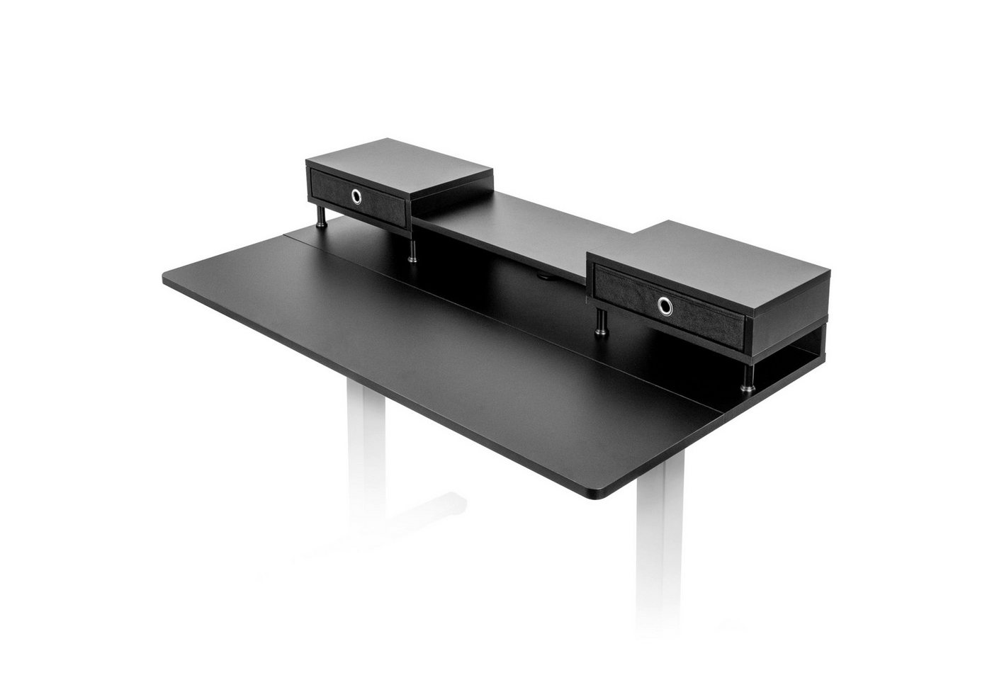 Duronic Schreibtischaufsatz DD1 BK Schreibtischplatte, Monitorständer mit Schubladen 120x60x1,9cm Duronic Schreibtischaufsatz DD1 BK Schreibtischplatte, Monitorständer mit Schubladen 120x60x1,9cm von Duronic