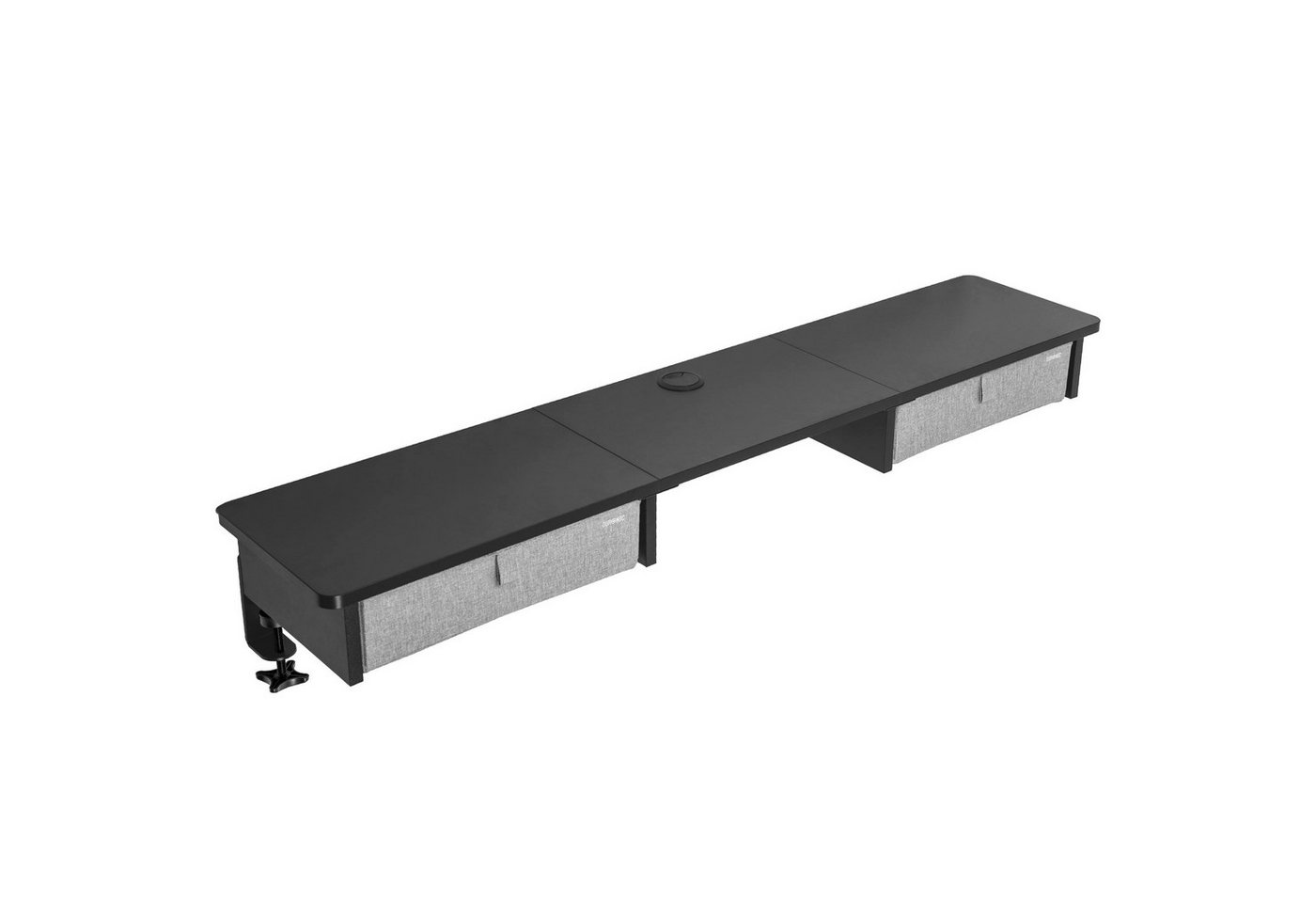 Duronic Schreibtischaufsatz DD3 BK Monitorständer, Schreibtischaufsatz mit XXL Schubladen Duronic Schreibtischaufsatz DD3 BK Monitorständer, Schreibtischaufsatz mit XXL Schubladen von Duronic