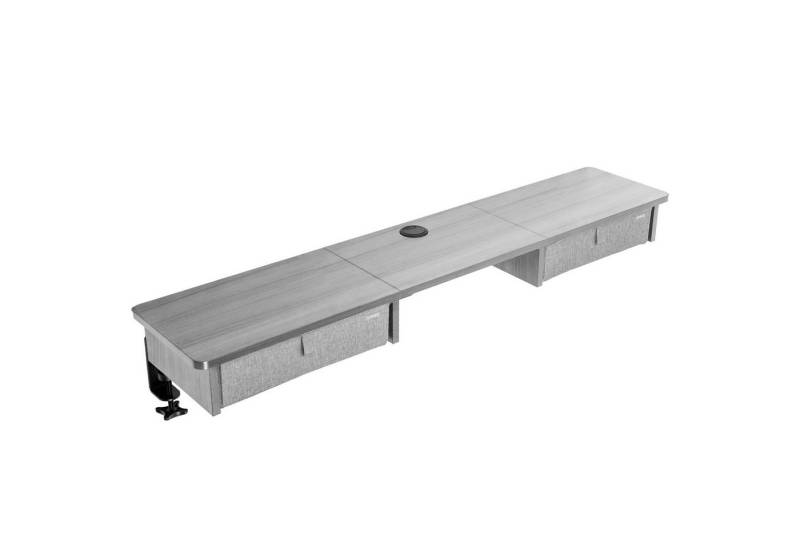 Duronic Schreibtischaufsatz DD3 GY Monitorständer, Schreibtischaufsatz mit XXL Schubladen Duronic Schreibtischaufsatz DD3 GY Monitorständer, Schreibtischaufsatz mit XXL Schubladen von Duronic