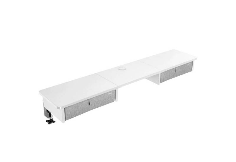 Duronic Schreibtischaufsatz DD3 WE Monitorständer, Schreibtischaufsatz mit XXL Schubladen Duronic Schreibtischaufsatz DD3 WE Monitorständer, Schreibtischaufsatz mit XXL Schubladen von Duronic