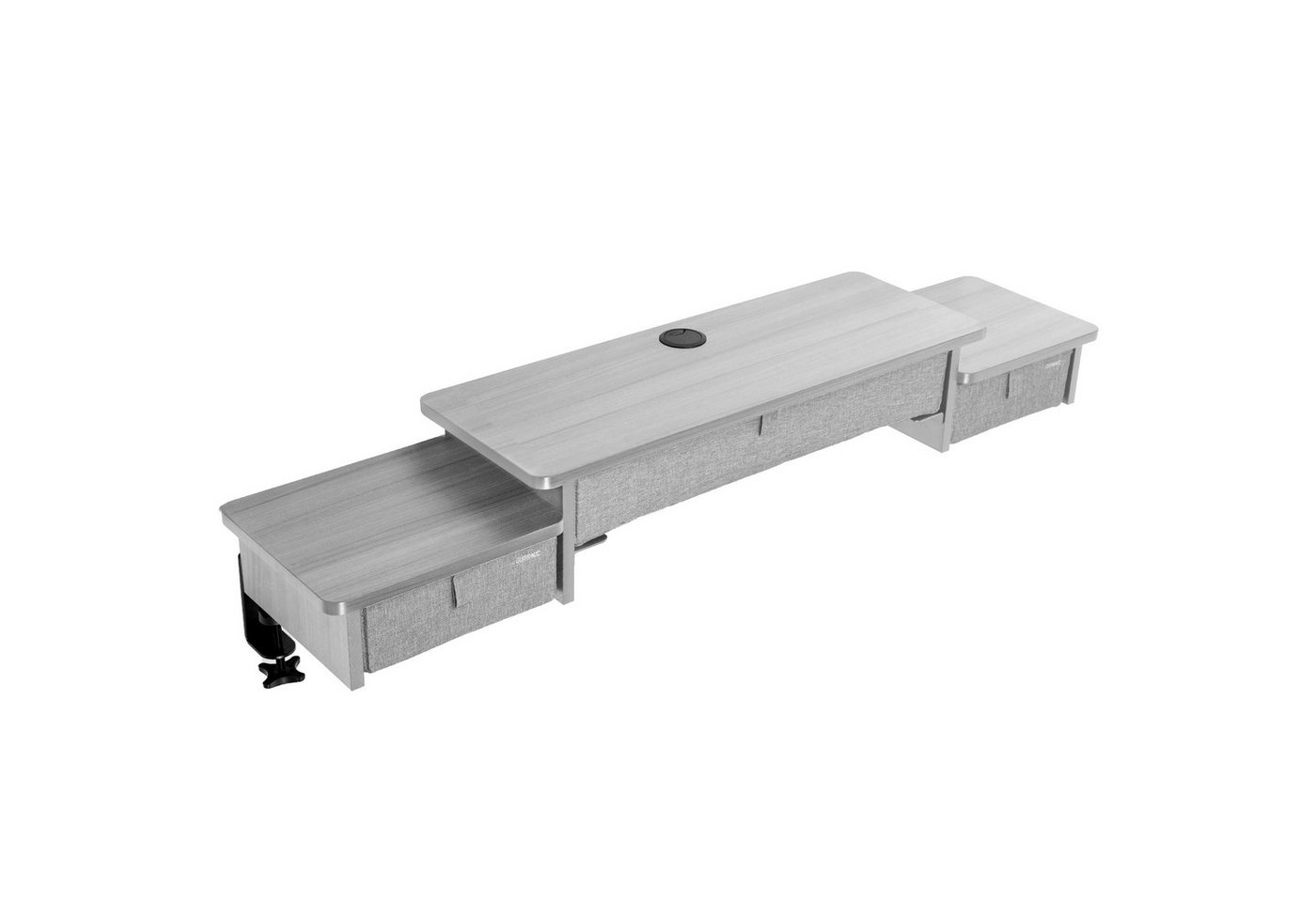 Duronic Schreibtischaufsatz DD4 GY Schreibtischaufsatz, Monitorständer mit Schubladen Duronic Schreibtischaufsatz DD4 GY Schreibtischaufsatz, Monitorständer mit Schubladen von Duronic