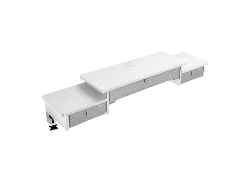 Duronic Schreibtischaufsatz DD4 WE Schreibtischaufsatz, Monitorständer mit Schubladen Duronic Schreibtischaufsatz DD4 WE Schreibtischaufsatz, Monitorständer mit Schubladen von Duronic