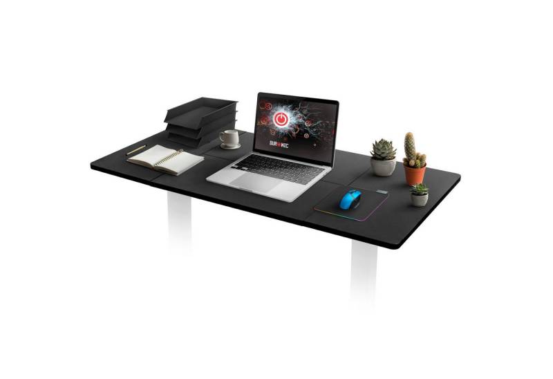 Duronic Schreibtischplatte, TT120 BK Schreibtisch, Tischplatte, Home-Office Schreibtischplatte von Duronic