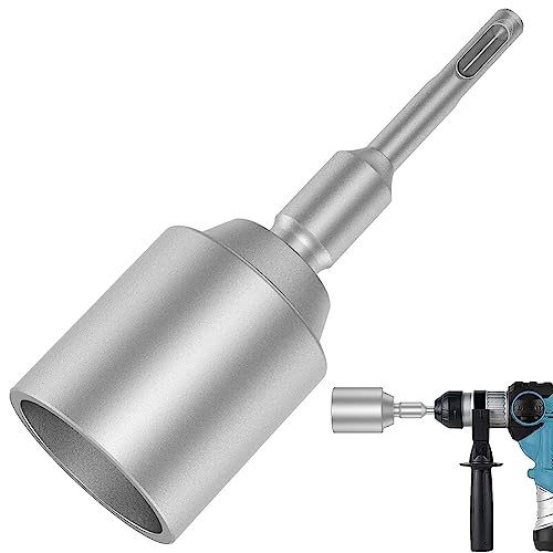 Durratou 1 Stück SDS-Plus T Post Ground Rod Driver Durable Hammer Drill Rod Converter for Hammer Drill Grounding Rods B von Durratou