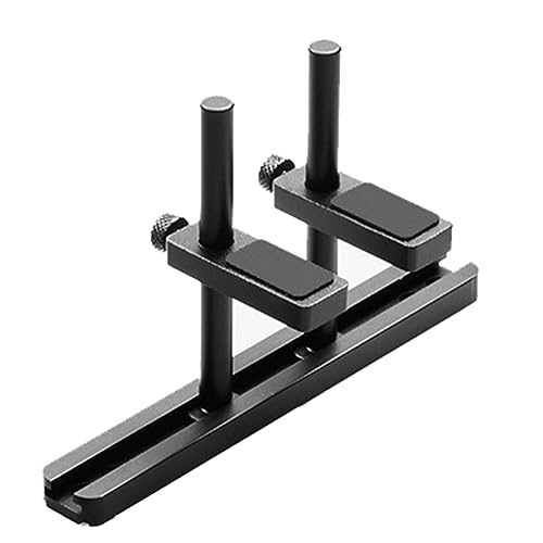Durratou Aluminiumlegierung Grafikkarte CNC Unterstützung Vertikale Feste Box Grafikkarte Halterung Grafikkarte Vertikale Stationäre Jack Stand ATX/ITX/MATX Chassis Kühlkit B von Durratou