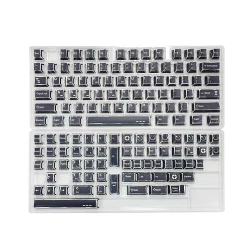 Dusarls 136-teiliges Keyboard Keycap Set mit Comic-Design, kompatibel mit Cherry MX Mechanical Gaming Keyboards von Dusarls
