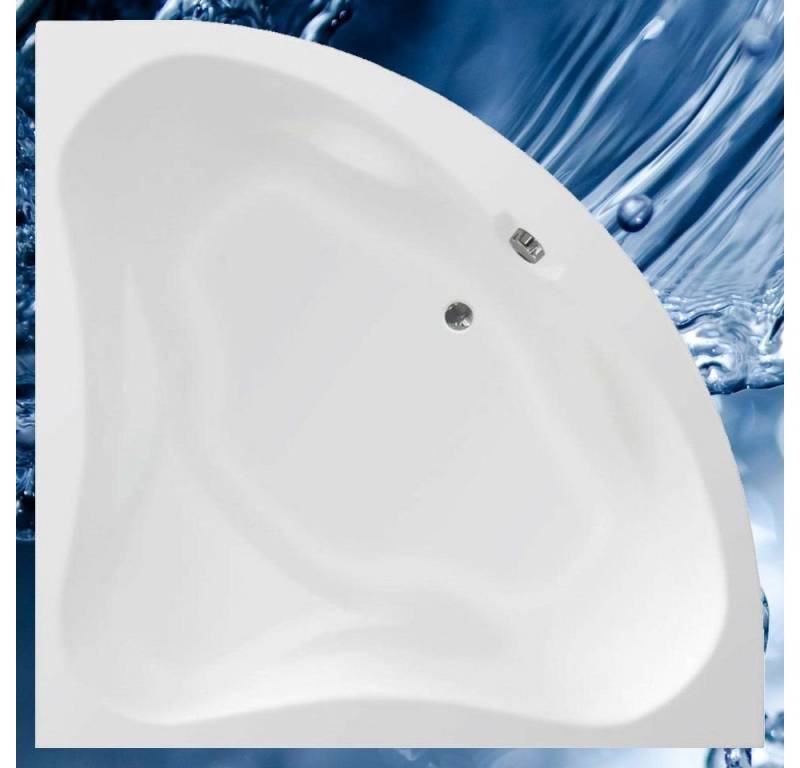 Dusche-24 Badewanne Badewanne 140x140 und 150x150 cm HODUNJA - extra tief 48 cm von Dusche-24