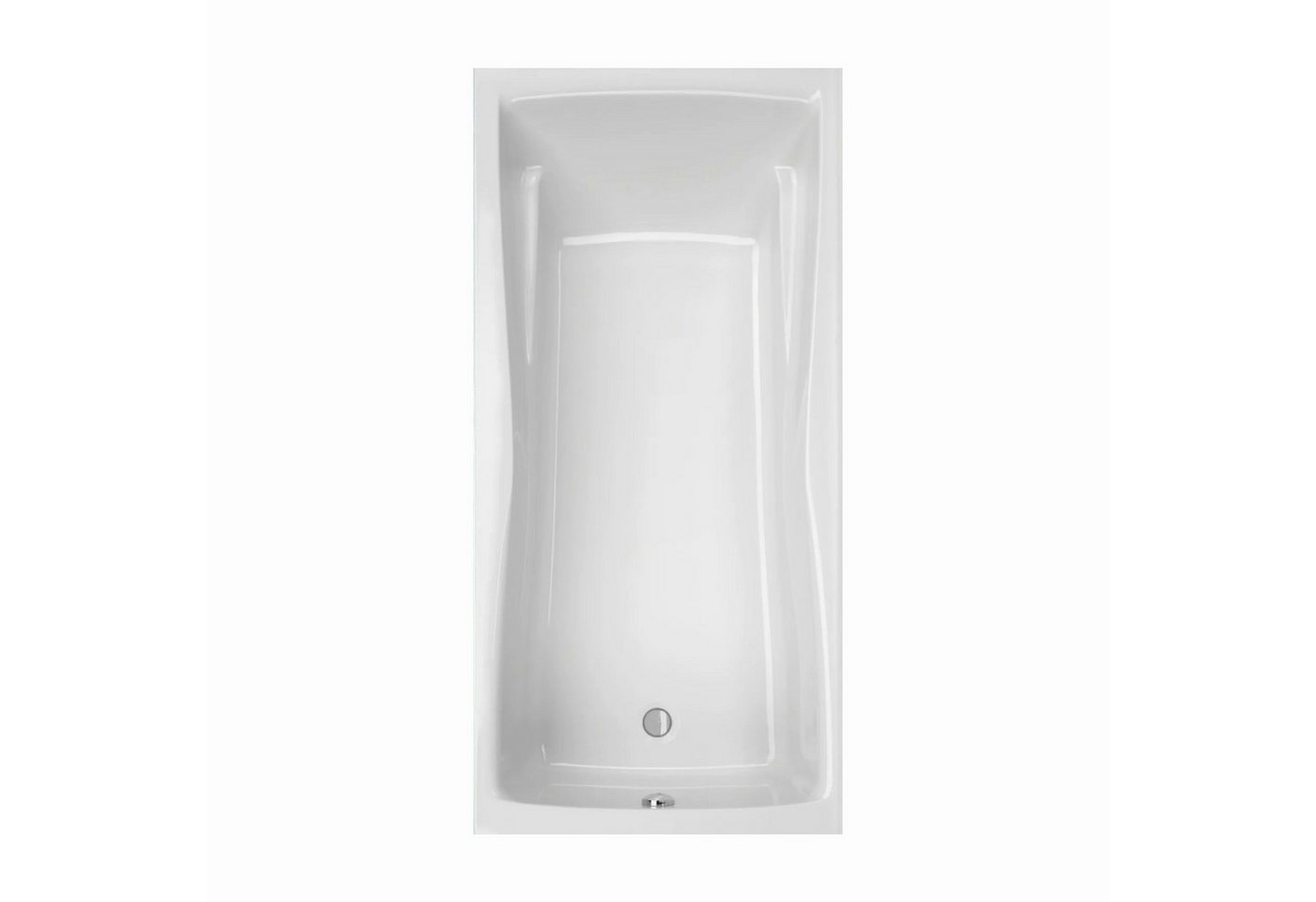 Dusche-24 Badewanne Badewanne 160x75, 170x75, 180x80 und 190x90 cm ANDORRA von Dusche-24