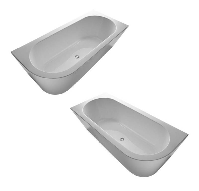 Dusche-24 Badewanne Badewanne 170x80 und 180x80 cm CHARLY von Dusche-24