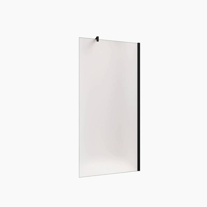 Duschparadies 140 x 200cm Walk in Dusche 10mm Nano Glas Duschwand Glasschutzfolie mit 140cm Stabilisator Schwarzrahmen Duschparadies 140 x 200cm Walk in Dusche 10mm Nano Glas Duschwand Glasschutzfolie mit 140cm Stabilisator Schwarzrahmen von Duschparadies