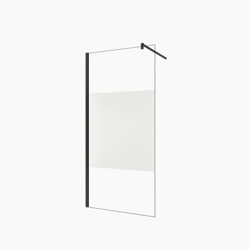 Duschparadies 200cm Wandprofil mit Stabilisierungsstange Stabilisator 90cm Für 6-10mm Glas Walk-in Dusche Glas Seitenwand Schwarz Duschparadies 200cm Wandprofil mit Stabilisierungsstange Stabilisator 90cm Für 6-10mm Glas Walk-in Dusche Glas Seitenwand Schwarz von Duschparadies