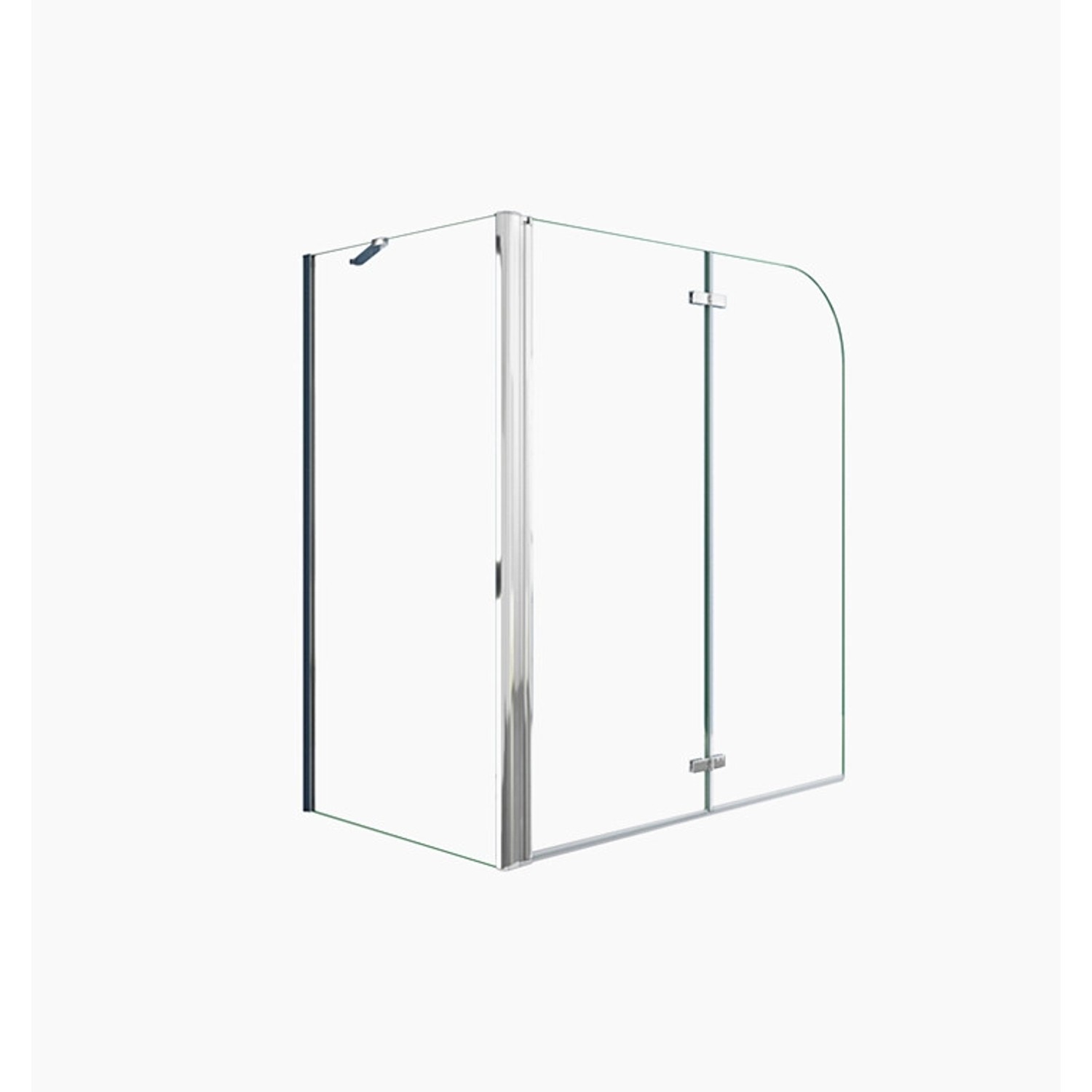 Duschparadies Badewannenaufsatz Badewannenfaltwand 2tlg Faltwand 120x140cm Duschabtrennung Duschwand mit 75cm Seitewand Duschparadies Badewannenaufsatz Badewannenfaltwand 2tlg Faltwand 120x140cm Duschabtrennung Duschwand mit 75cm Seitewand von Duschparadies