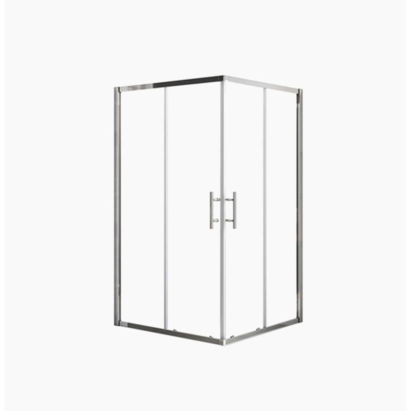 Duschparadies Duschkabine 90x90cm Eckeinstieg Duschkabinen 5mm ESG Sicherheitsglas Dusche Duschtür Höhe 185cm Schiebetür Duschparadies Duschkabine 90x90cm Eckeinstieg Duschkabinen 5mm ESG Sicherheitsglas Dusche Duschtür Höhe 185cm Schiebetür von Duschparadies