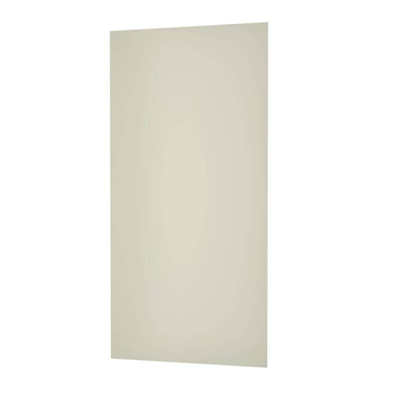 Duschparadies Duschrückwand 90x210cm Duschrückwände Wandverkleidung Premium Aluverbundplatte 3mm Fliesenersatz Elfenbeinweiß von Duschparadies