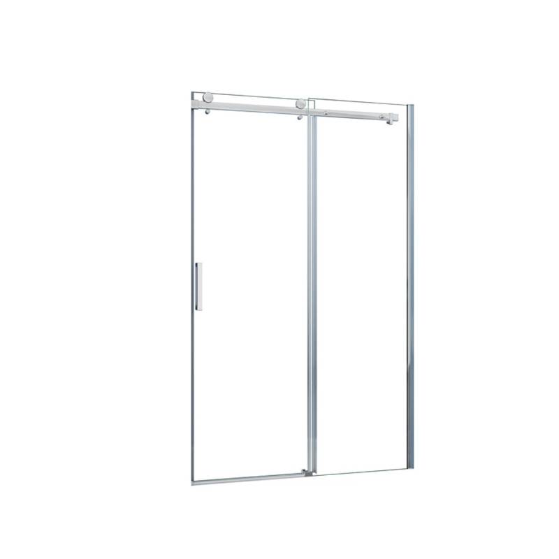 Duschparadies Duschtür Nischentür 135x195cm Schiebetür 8mm ESG Nano Glas Dusche Duschabtrennung Hochglanz Verchromt von Duschparadies