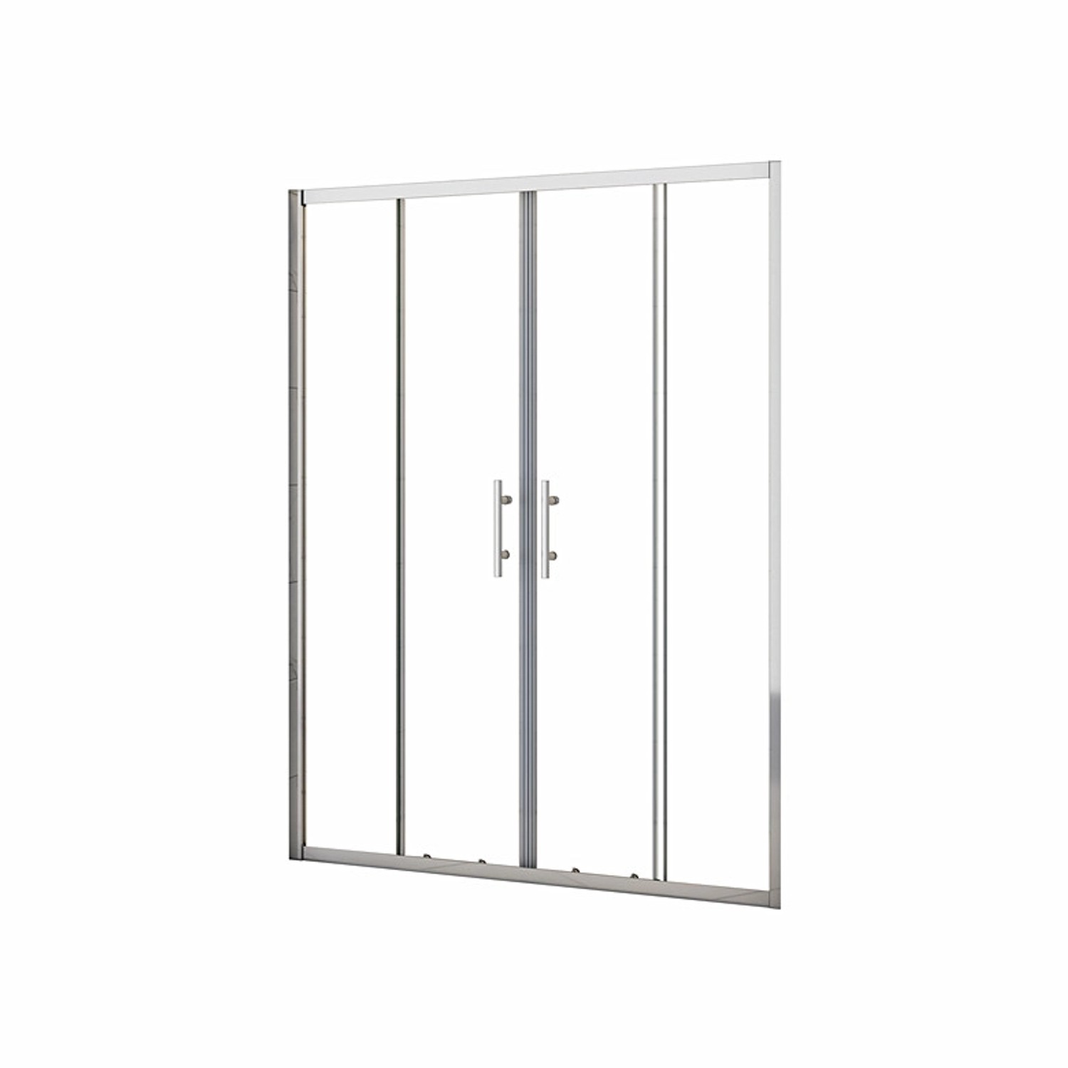 Duschparadies Schiebetür 120 cm Duschtür Nischentür 5mm ESG Sicherheitsglas Höhe 190cm Dusche Duschabtrennung von Duschparadies