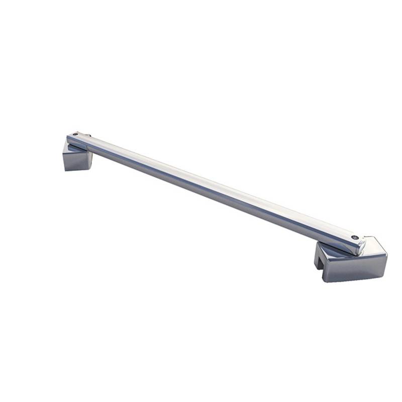 Duschparadies Stabilisierungsstange 45cm Stabilisator x 2 Für 6-8mm Glas Walk-in Dusche Glas Seitenwand Chrom von Duschparadies