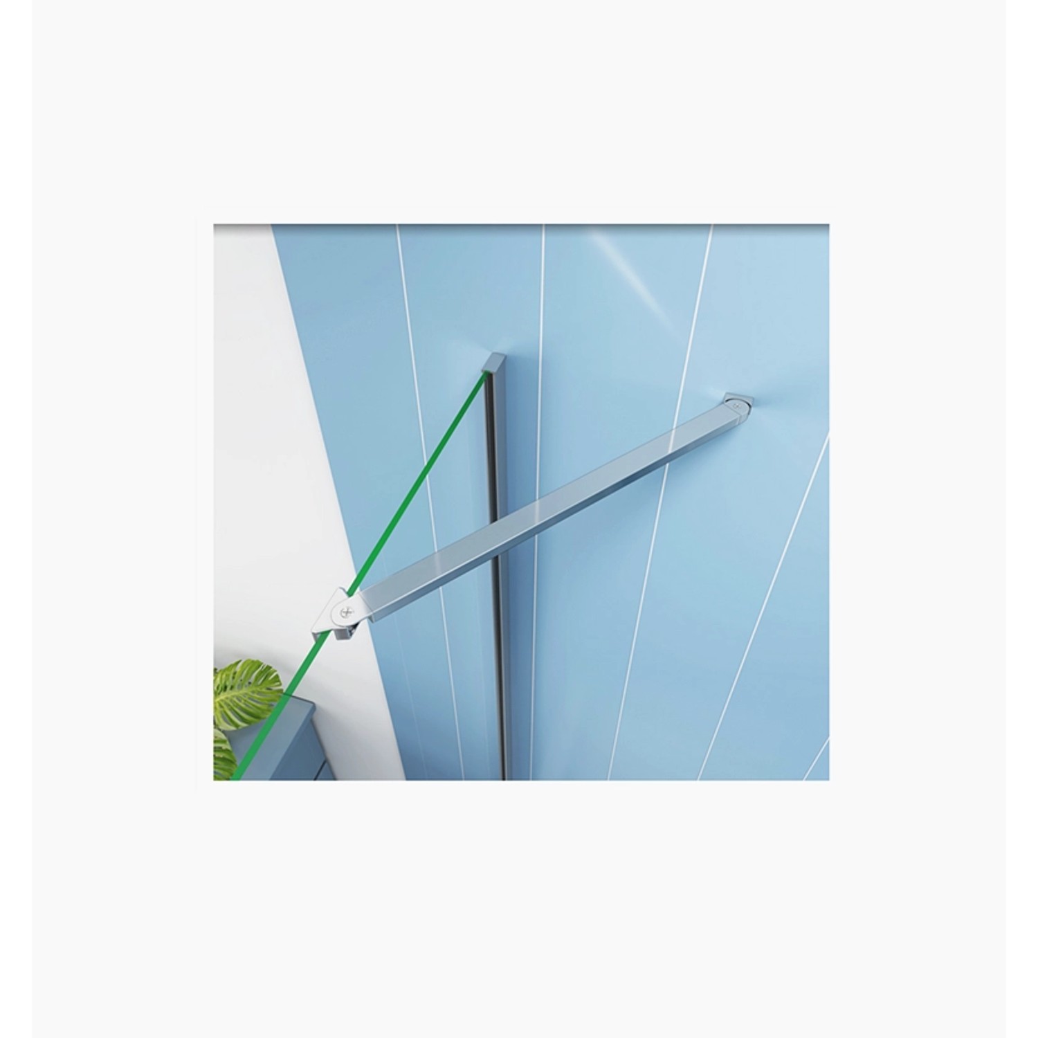 Duschparadies Stabilisierungsstange 50cm Stabilisator Für 6-8mm Glas Walk-in Dusche Glas Seitenwand Chrom Duschparadies Stabilisierungsstange 50cm Stabilisator Für 6-8mm Glas Walk-in Dusche Glas Seitenwand Chrom von Duschparadies