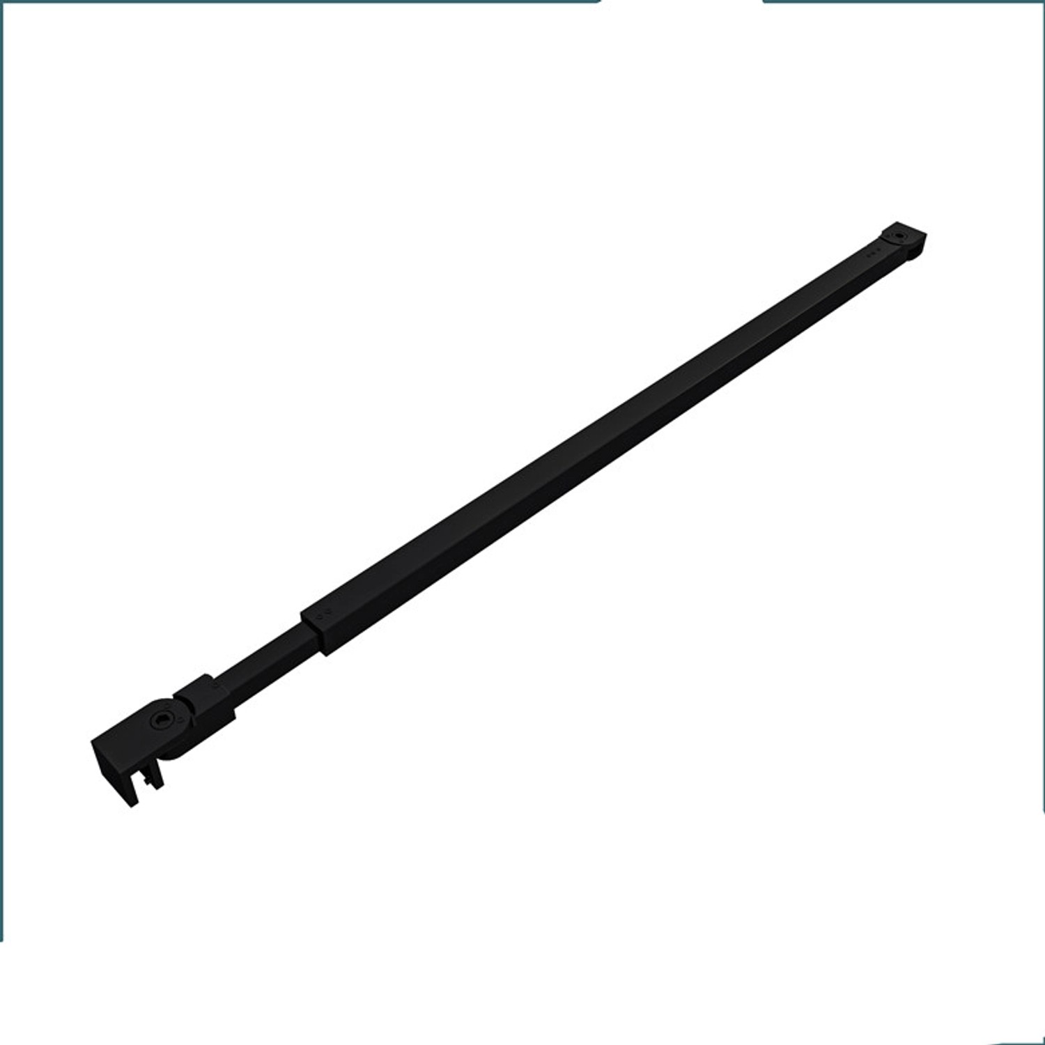 Duschparadies Stabilisierungsstange Ausziehbar 73-120cm Stabilisator Für 6-10mm Glas Walk-in Dusche Glas Seitenwand Schwarz Duschparadies Stabilisierungsstange Ausziehbar 73-120cm Stabilisator Für 6-10mm Glas Walk-in Dusche Glas Seitenwand Schwarz von Duschparadies