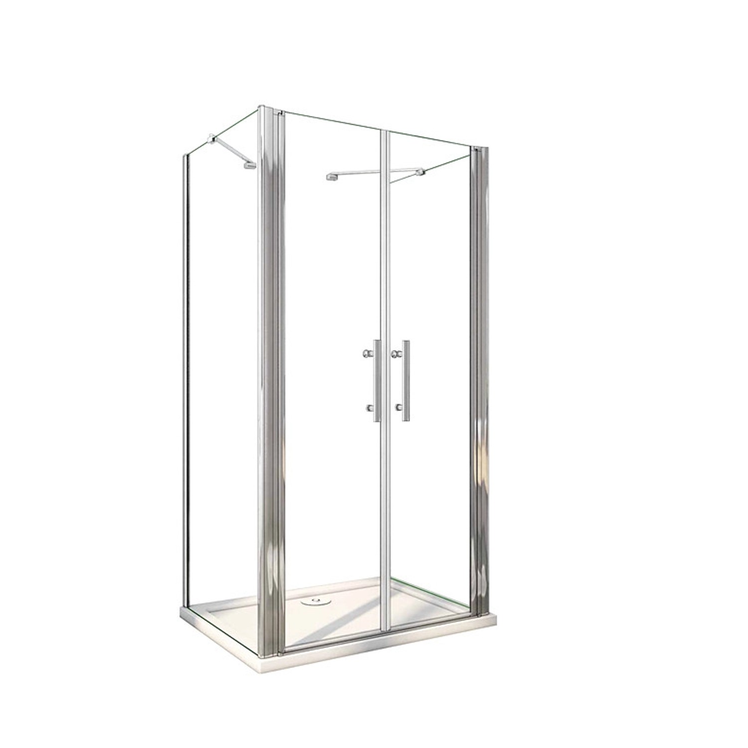 Duschparadies U-Duschkabine 70 x 140 x 70 cm U-Kabine Höhe 195cm Doppeltür 6mm NANO Glas Drehtür Duschtür Duschparadies U-Duschkabine 70 x 140 x 70 cm U-Kabine Höhe 195cm Doppeltür 6mm NANO Glas Drehtür Duschtür von Duschparadies