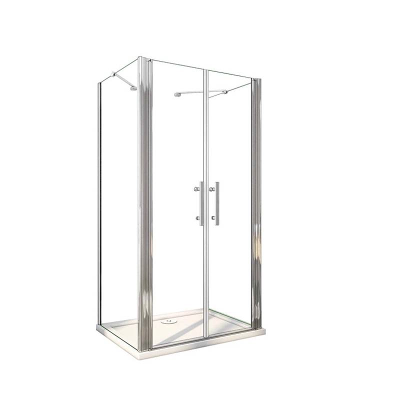 Duschparadies U-Duschkabine 70 x 140 x 70 cm U-Kabine Höhe 195cm Doppeltür 6mm NANO Glas Drehtür Duschtür Duschparadies U-Duschkabine 70 x 140 x 70 cm U-Kabine Höhe 195cm Doppeltür 6mm NANO Glas Drehtür Duschtür von Duschparadies