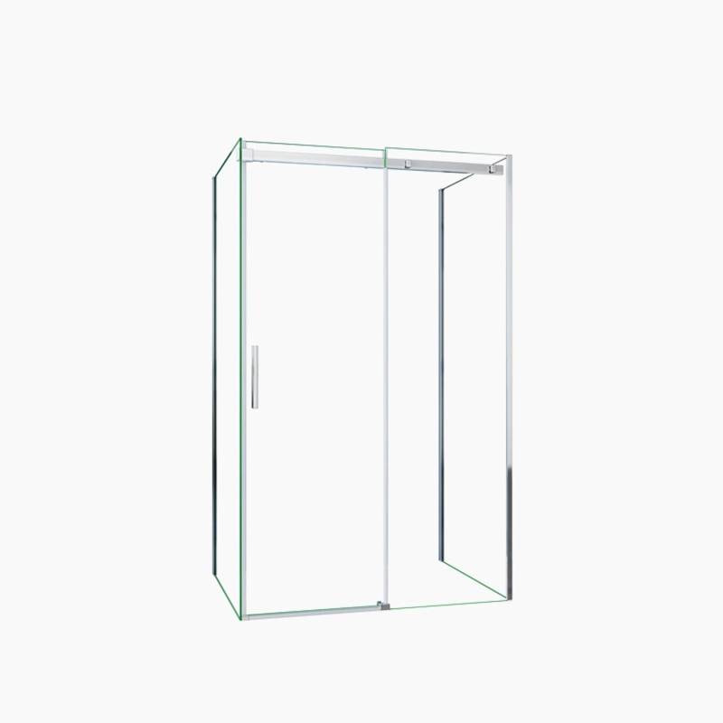 Duschparadies U-FORM Duschkabine 130 x 80 x 80 cm U-Duschkabine Höhe 195cm Schiebetür 8mm NANO Glas Dusche Duschparadies U-FORM Duschkabine 130 x 80 x 80 cm U-Duschkabine Höhe 195cm Schiebetür 8mm NANO Glas Dusche von Duschparadies