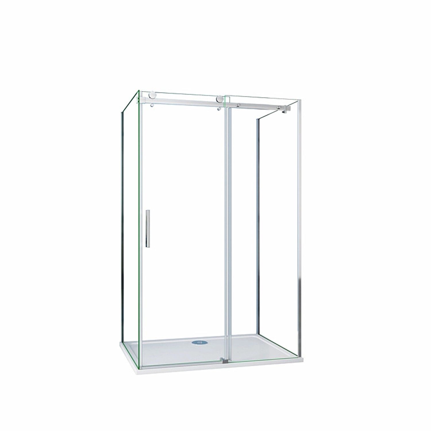Duschparadies U-FORM Duschkabine 130 x 90 x 90 cm U-Duschkabine Höhe 195cm Schiebetür 6mm NANO Glas Dusche U-Kabine Duschparadies U-FORM Duschkabine 130 x 90 x 90 cm U-Duschkabine Höhe 195cm Schiebetür 6mm NANO Glas Dusche U-Kabine von Duschparadies