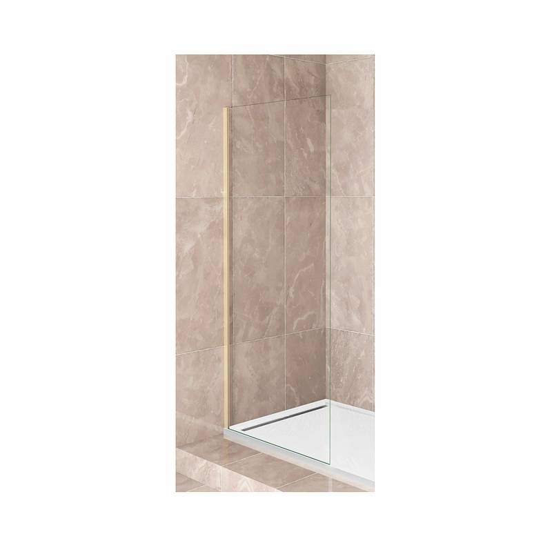 Duschparadies Walk In Duschabtrennung 70x200cm Duschwand 8mm Nano Glas Dusche Duschtrennwand Farbe Profil Gold Gebürstet Duschparadies Walk In Duschabtrennung 70x200cm Duschwand 8mm Nano Glas Dusche Duschtrennwand Farbe Profil Gold Gebürstet von Duschparadies