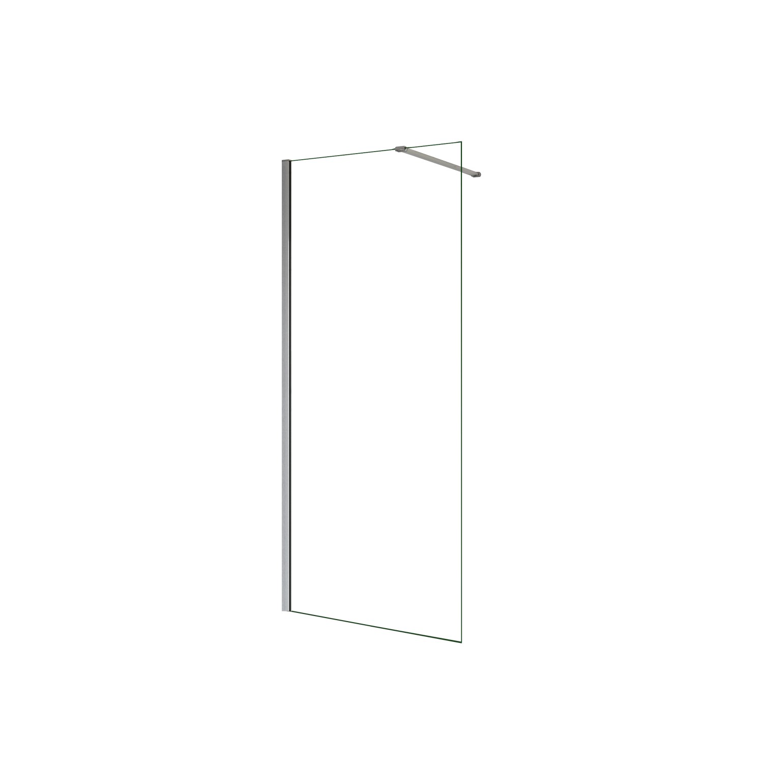 Duschparadies Walk in Dusche 160 x 200cm Duschwand mit 140cm Stabilisierungsstange 8mm Nano Glas Duschabtrennung Duschtrennwand Verchromt Duschparadies Walk in Dusche 160 x 200cm Duschwand mit 140cm Stabilisierungsstange 8mm Nano Glas Duschabtrennung Duschtrennwand Verchromt von Duschparadies