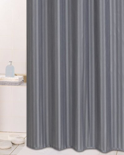 ROLLER Duschvorhang HILTON - anthrazit - 180x200 cm ROLLER Duschvorhang HILTON - anthrazit - 180x200 cm von Duschvorhang