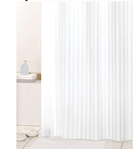ROLLER Duschvorhang HILTON - weiß - 180x200 cm von Duschvorhang