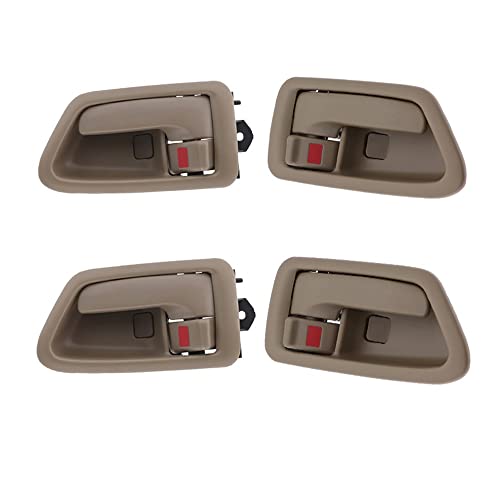 Dusibulv Türaußengriffe für Kraftfahrzeuge 4/2/1 Stück Für Camry 1997 1998 1999 2000 2001 69205AA010E0 69277-33020 69278-33020 Rechts Und Links Türeinfassung Griff Außentürgriffe(One set 4pcs) von Dusibulv