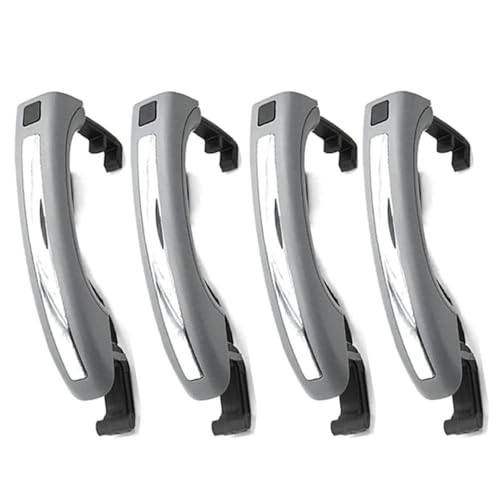 Dusibulv Türaußengriffe für Kraftfahrzeuge 4 Stücke Smart Sensor Außentürgriff Für Q7 2007-2015 4L0837205A 4L0837205B Außentürgriffe(4 PCS Gray) von Dusibulv