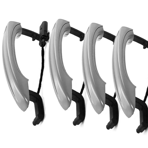 Dusibulv Türaußengriffe für Kraftfahrzeuge 4 Stücke Smart Sensor Außentürgriff Für Q7 2007-2015 4L0837205A 4L0837205B Außentürgriffe(4 PCS Gray Old) von Dusibulv