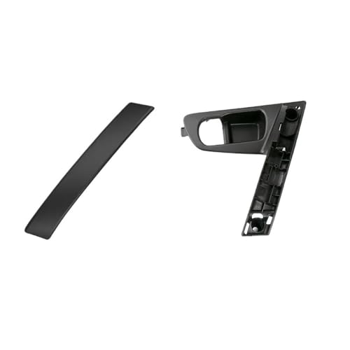 Dusibulv Türaußengriffe für Kraftfahrzeuge Auto Innentürgriffe Basis Innentürgriffabdeckung Trim Kohlefaser Für Qashqai J10 2007-2015 Ersatz Außentürgriffe(Black Left) von Dusibulv