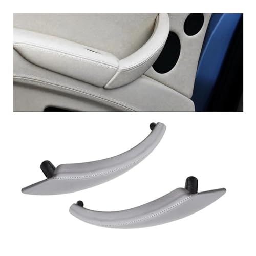 Dusibulv Türaußengriffe für Kraftfahrzeuge Auto Vorne Links Rechts Innentür Zuggriff Verkleidung Grau Für E70 X5 E71 E72 X6 SAV 2008–2013 Außentürgriffe von Dusibulv