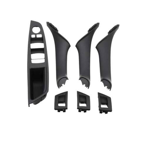 Dusibulv Türaußengriffe für Kraftfahrzeuge Fenster Schalter Panel Pull Griff 7 Stücke Set Für 5 Series F10 F11 F18 520i 523i 525i 528i 535i Auto Innen Kunststoff Tür Armlehne Außentürgriffe(8) von Dusibulv