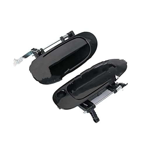 Dusibulv Türaußengriffe für Kraftfahrzeuge Für Carisma 1998 1999 2000 2001 2002 2003 Außentürgriff Vorne Hinten Links Rechts Schwarz Außentürgriffe(Rear Left) von Dusibulv